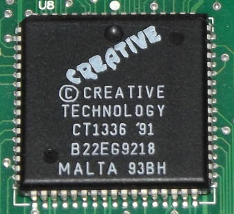 Creative SoundBlaster CT1600 ISA-Bus 1992