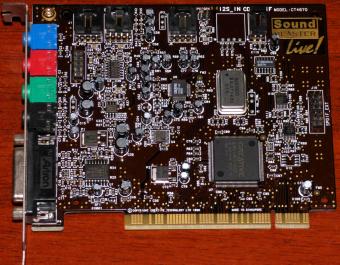 Creative SoundBlaster Live (CT4670) EMU10K1-ECF GamePort PCI 1998