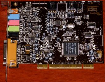 Creative SoundBlaster Live 5.1 Digital (SB0220) EMU10K1-JFF Environmental Audio PCI GamePort 2002