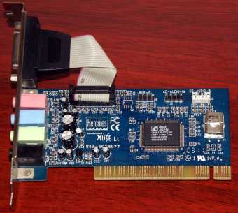 Hercules Muse LT Gamesurround HSP56 CMI8738 PCI