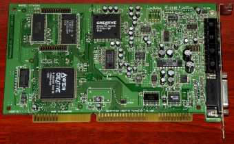 SoundBlaster AWE64 (CT4500) ISA-Bus Soundkarte 1996