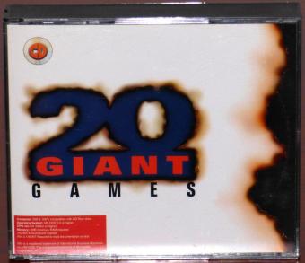 20 Giant Games - 4 CDs, Civilization, F15 III, Grand Prix, B-17 Flying Fortress, Master of Orion, Dogfight, Starlord, Subwar 2050, Machiavelli - the Prince, F-117 A, Lure of the Temptress, Goal, Conspiracy, Hokum KA 50, Sensible Golf, Archer Macleans Pool, Iron Assault, Zone Raiders, Maniac Karts, Beau Jolly Ltd. P 1997