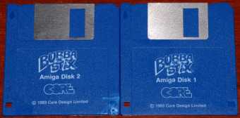 AMIGA Bubba 'n' Stix Disketten Core Design Limited 1993