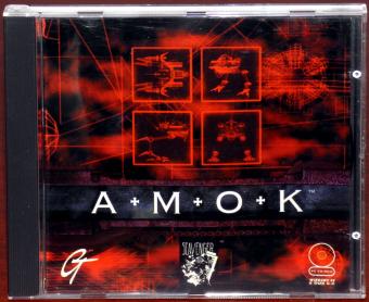 A-M-O-K Scavenger Inc./GT Interactive Win95/DOS 6.0 Amok Game CD-ROM 1996