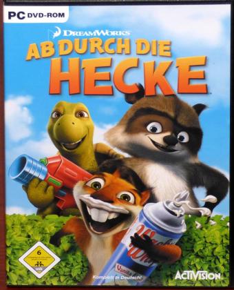 Ab durch die Hecke PC DVD-ROM DreamWorks Animation/ActiVision Publishing Inc. 2006