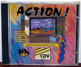 Action! Cosmos, ElectroBody, Monster Bash, Apogee Greens, Pool Shark, Hurrican, Duke Nukem, Shareware Volume 1 CDV CDR1000