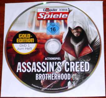 Assassin's Creed Brotherhood CD CBS 07/2016