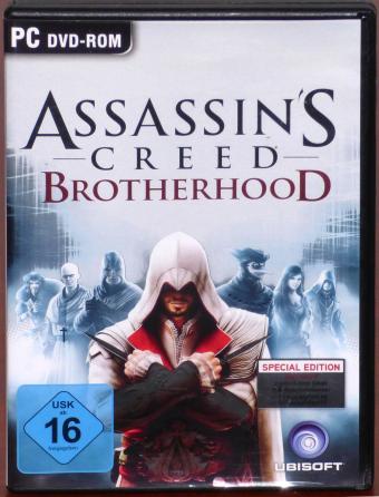 Assassin's Creed Brotherhood - Du bist nicht allein Special Edition inkl. 2 Bonusmissionen PC DVD-ROM Ubisoft 2011
