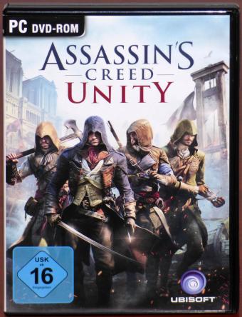 Assassin's Creed Unity - Vereint Euch - Paris 1789 PC 5x DVDs Ubisoft 2014