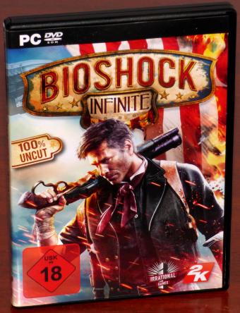Bioshock Infinite 3x PC DVD-ROM 100% Uncut, USK 18, Irrational Games 2K/Take Two Interactive 2014