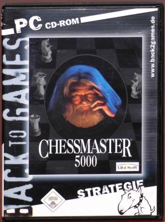 Chessmaster 5000 PC CD-ROM Schach das Spiel der Könige Ubisoft/Pointsoft 2002