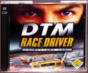 DTM Race Driver Directors Cut 2x PC CD-ROMs Codemasters 2003
