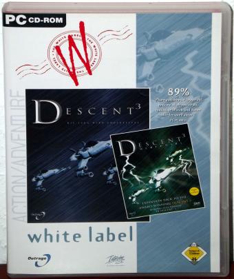Descent 3 Mercenary Expansion-Pack Parallax Software/Outrage/Interplay/Virgin Interactive 1999