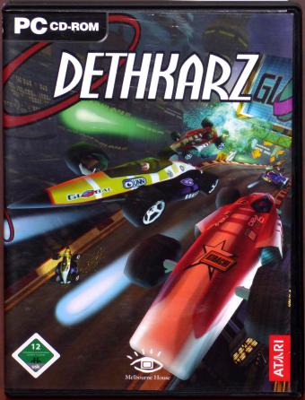 Dethkarz PC CD-ROM Beam International/Melbourne House/ATARI 1999