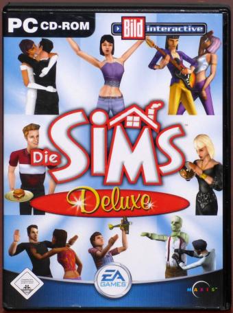 Die SIMS Deluxe Edition PC 2x CD-ROMs Maxis/Electronic Arts 2002