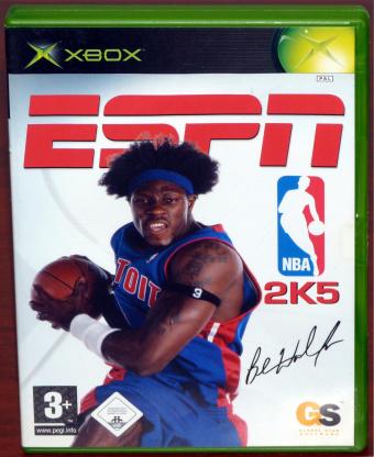 ESPN NBA 2K5 XBOX Spiel, Global Star Software/Take 2 Interactive/SEGA 2004