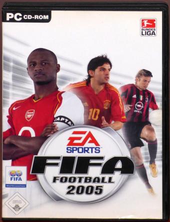FIFA Football 2005 PC 2x CD-ROMs EA Sports Bundesliga Electronic Arts