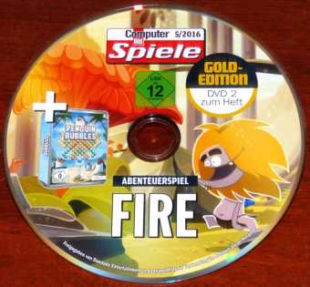 Fire Abenteuerspiel & Penguin Bubbles Daedalic Entertainment CBS 5/2016