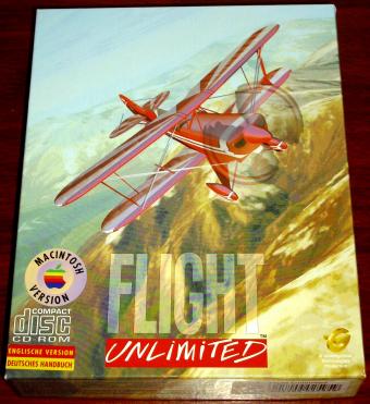 Flight Unlimited - Macintosh Version (MAC FU1) Looking Glass Technologies 1995