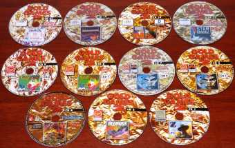 Gold Games 2 diverse Spiele Z, Bleifuss, Schatten über Riva usw. 11 CDs TopWare AG
