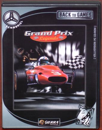 Grand Prix Legends PC CD-ROM Papyrus/Sierra 1998