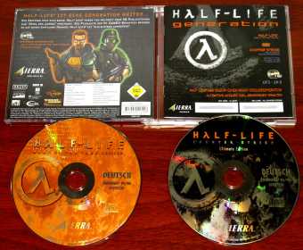 Half-Live Generation - Game of the Year Editon & Counter-Strike Ultimate-Edition 2CDs Valve Sierra 1998