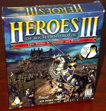 Heroes of Might and Magic III für LINUX von Loki / 3DO