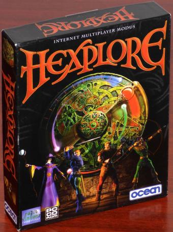 Hexplore PC CD-ROM helio Visions Productions/ocean/Infogrames OVP Bigbox 1998