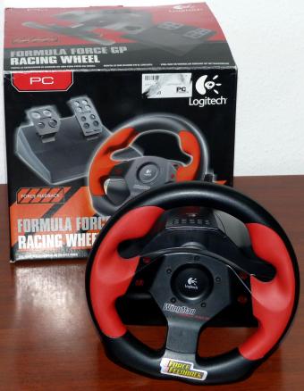 Logitech Formula Force GP Racing Whell PC USB Force Feedback Lenkrad