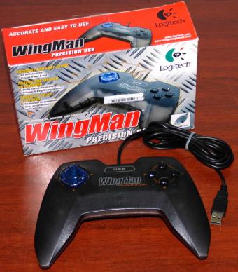 Logitech WingMan Precision USB Gamepad OVP