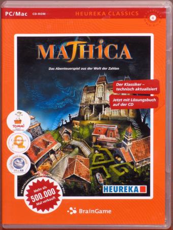 Mathica Das Abenteuerspiel aus der Welt der Zahlen PC/MAC CD-ROM BrainGame/Heureka 2005