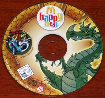 McDonald's happy meal Digitale Erlebniswelt grüner Drache CD-ROM Hong-Kong 2008