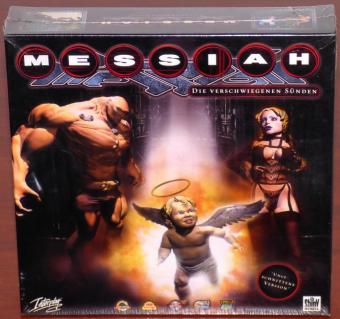 Messiah - Die verschwiegenen Sünden - Sex, Religion, Besessenheit, Tod - Uncut ungeschnittene Version inkl. Making-Of CD-Rom Soundtrack von Fear Factory & DJ KJD, OVP/NEU in Eurobox, David Perry/Shiny/Interplay 1999