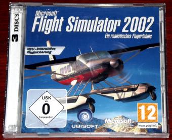 Microsoft Flight Simulator 2002 Ubisoft auf 3 CDs