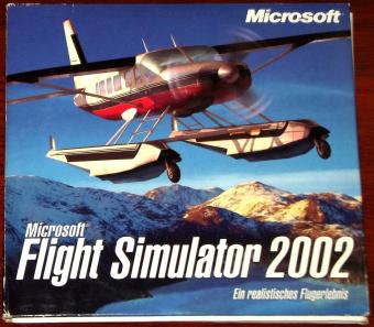 Microsoft Flight Simulator 2002 auf 3 CDs