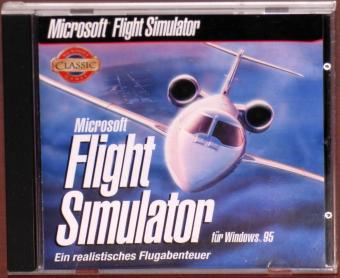 Microsoft Flight Simulator für Windows 95/98 CD Ein realistisches Flugabenteuer Mattel Interactive