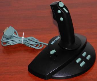 Microsoft SideWinder 3D Pro Part-No: 63545 FCC-ID: C3KMJ1 Gameport Joystick Malaysia