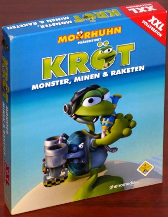 Moorhuhn präsentiert Kröt Monster, Minen & Raketen XXL Vollversion 80 Level PC CD-ROM NEU/OVP Snowstep Development/phenomedia AG 2004