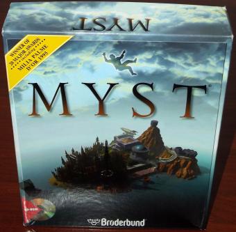 Myst für Windows CD Deutsch - Broderbund, Winner of 20 Major Awards Milla Palme 1994
