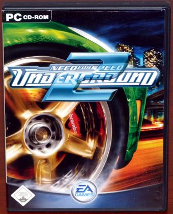 Need for Speed - Underground 2, PC Spiel 2CDs Electronic Arts 2004