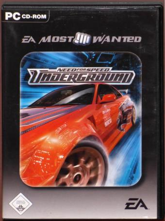 Need for Speed - Underground PC CD-ROM EA moost wanted Electronic Arts 2004