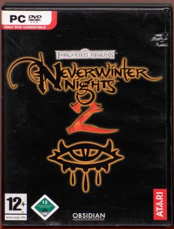 NeverWinter Nights 2 - Forgotten Realms PC DVD ATARI/Obsidian Entertainment/BioWare/Hasbro 2006