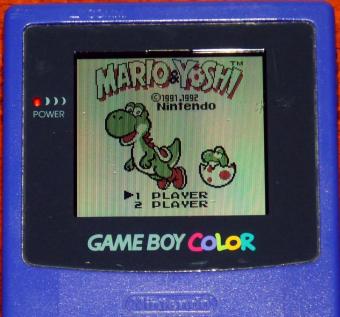 Nintendo GameBoy Color Model-No: CGB-001 lila, inkl. Mario & Joshi Game 1998