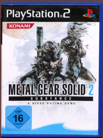 PlayStation 2 (PS2) Metal Gear Solid 2 Subtance Konami/Sony 2009