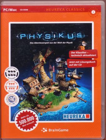 Physikus Das Abenteuerspiel aus der Welt der Physik PC/MAC CD-ROM technisch aktualisiert inkl. Lösungsbuch BrainGame/Heureka 2006