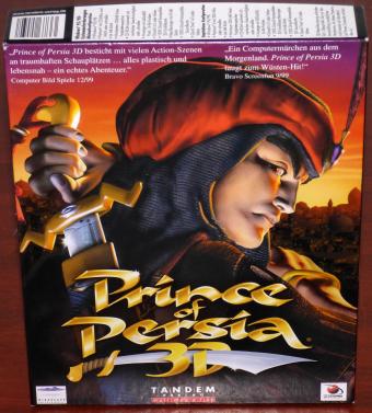 Prince of Persia 3D Wüsten-Hit 2PC CD-ROMs Mindscape Entertainment/Tandem Verlag 1999
