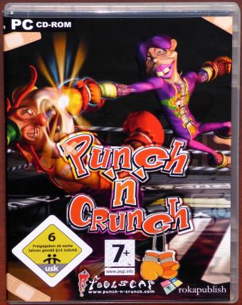 Punch 'n' Crunch Fun-Boxspiel PC CD-ROM rokapublish/Foolscap 2009