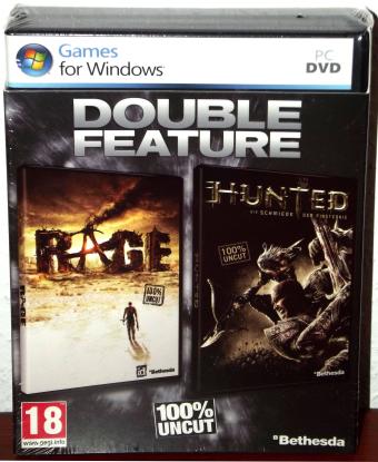 Rage & Hunted - Double Feature Pack USK18 id Software/Bethesda 2011