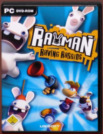 Rayman Raving Rabbids PC DVD Ubisoft 2006