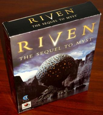 Riven - The Sequel to Myst - Cyan Worlds / Red Orb Entertainment 5CDs 1997